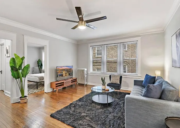 Elegant & Stylishly 1br Fully Furnished - Lincoln 205 * Chicago